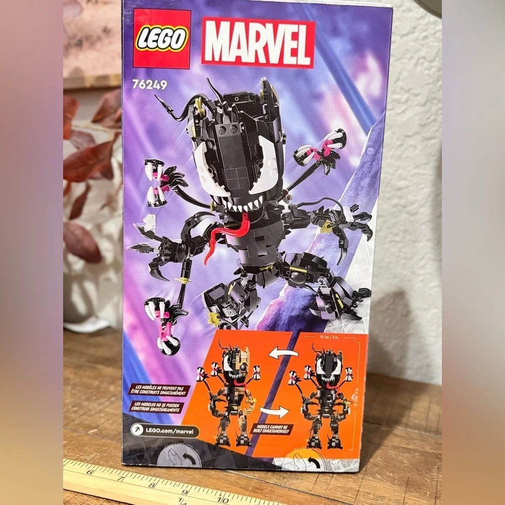 LEGO Marvel Venomized Groot 76249 Transformable Marvel Toy for Play and Display,